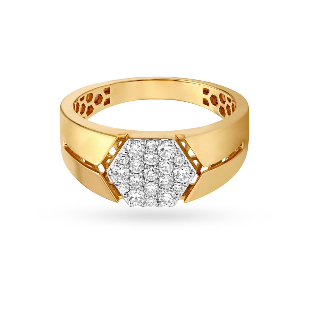 Casting Gold Finger Ring for Men,,hi-res image number null