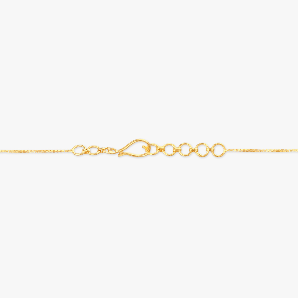 Wave Bloom Gold Mangalsutra,,hi-res image number null