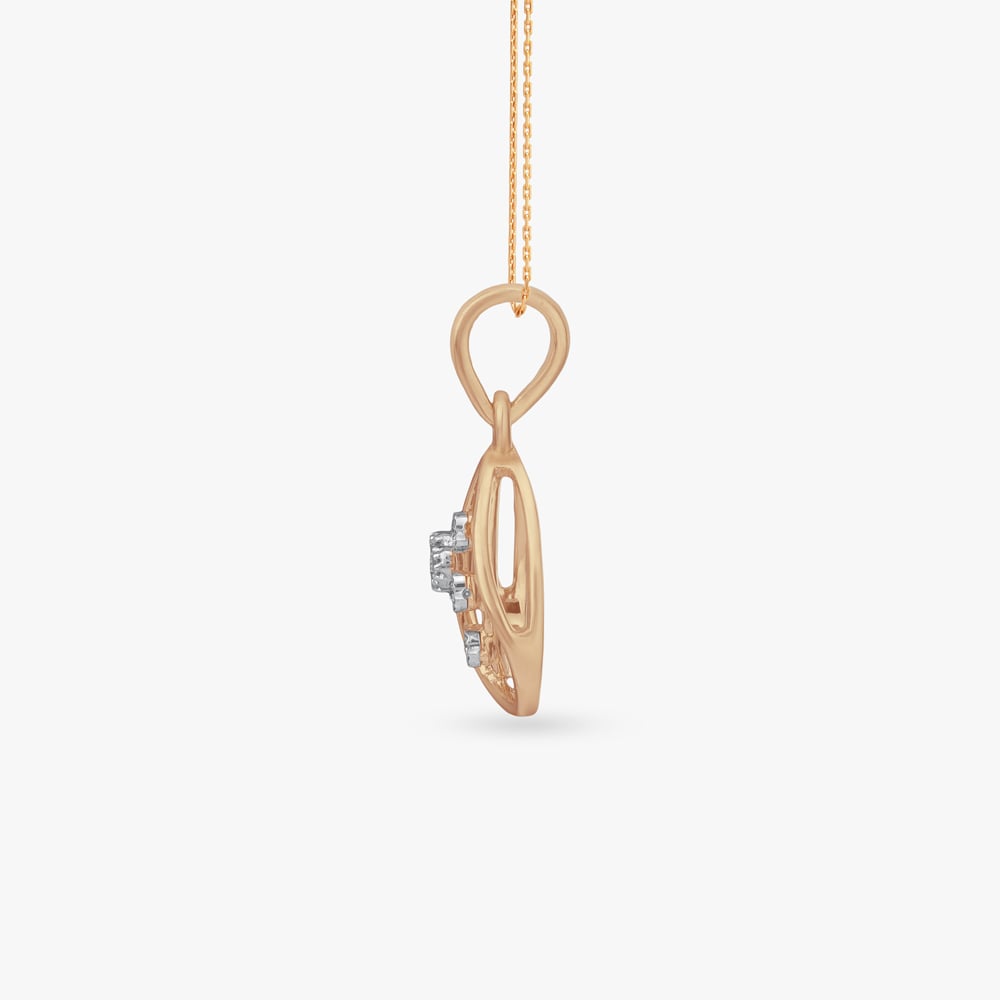 Love Trail Diamond Pendant,,hi-res image number null