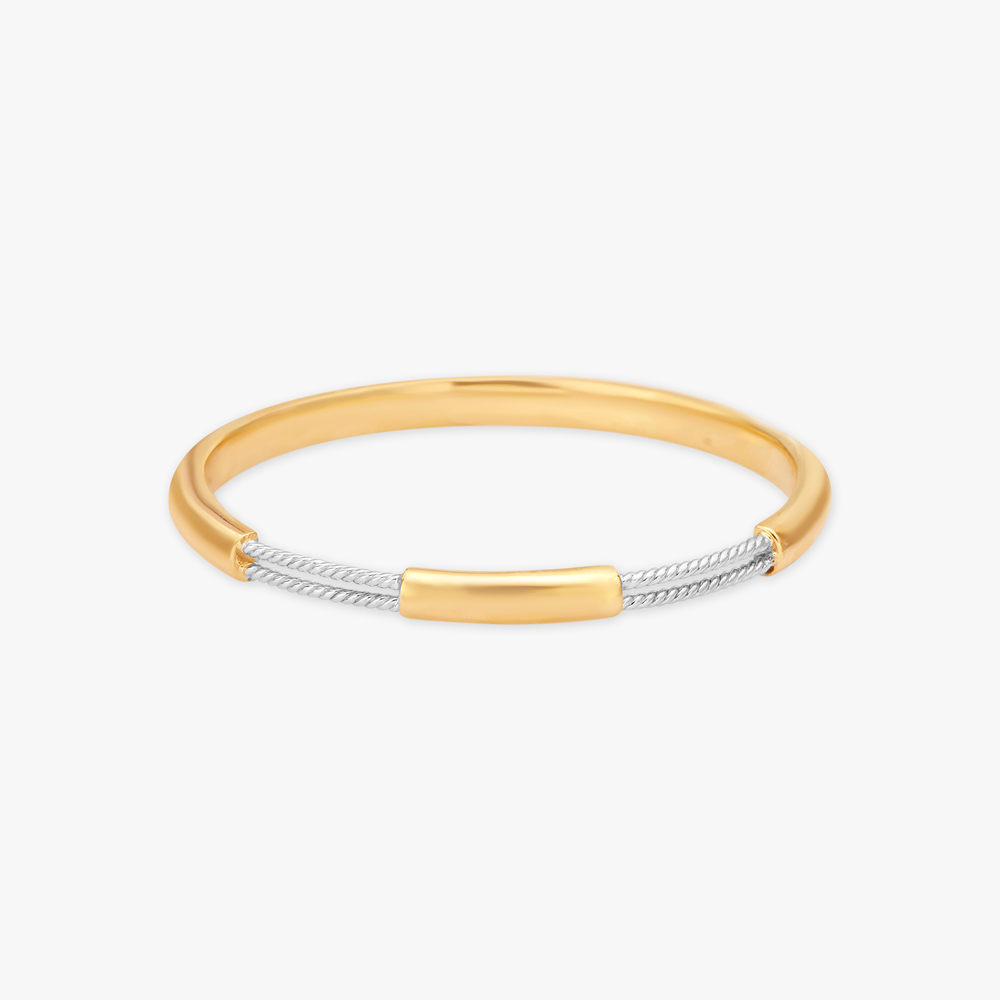 Twisted Gold Bangle,,hi-res image number null