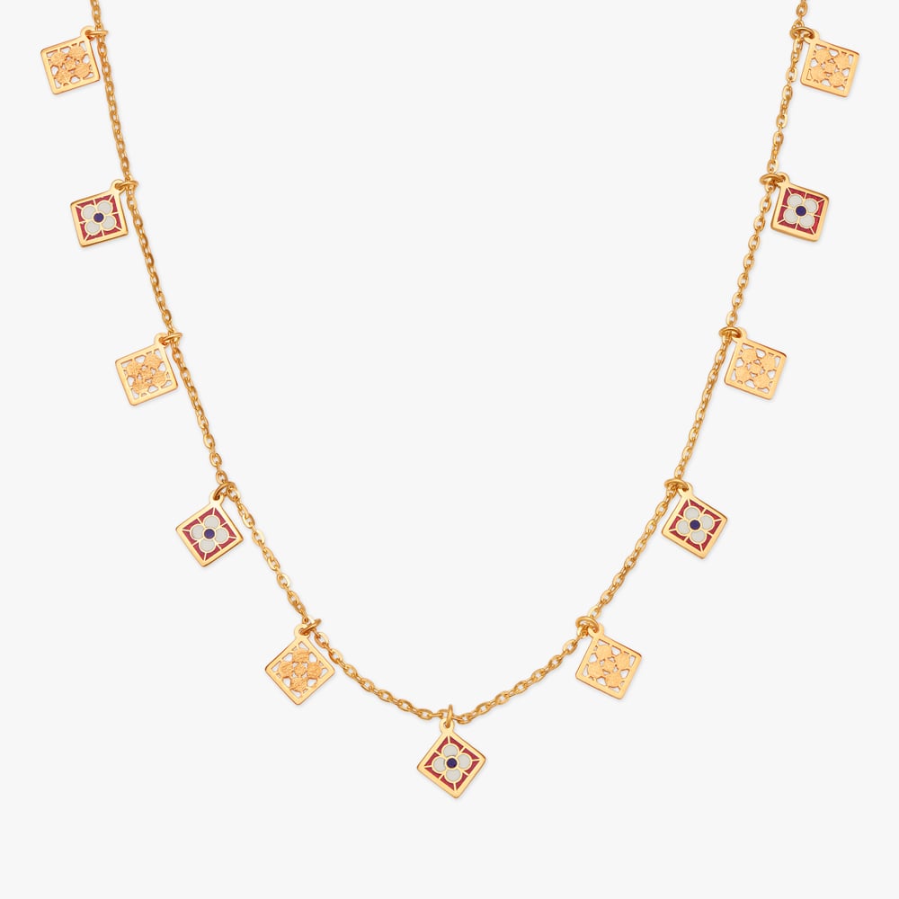 Golden Charms Necklace,,hi-res image number null