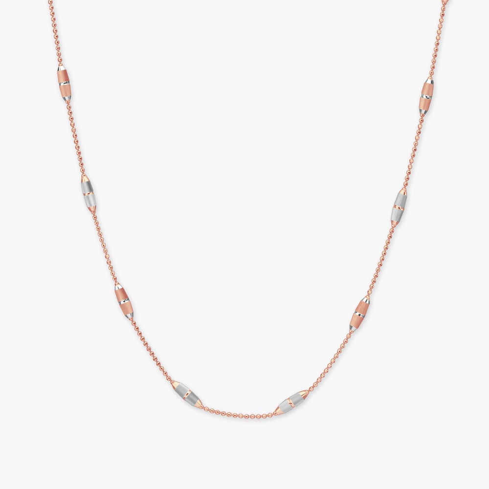 Oval Capsule Gold Chain,,hi-res image number null