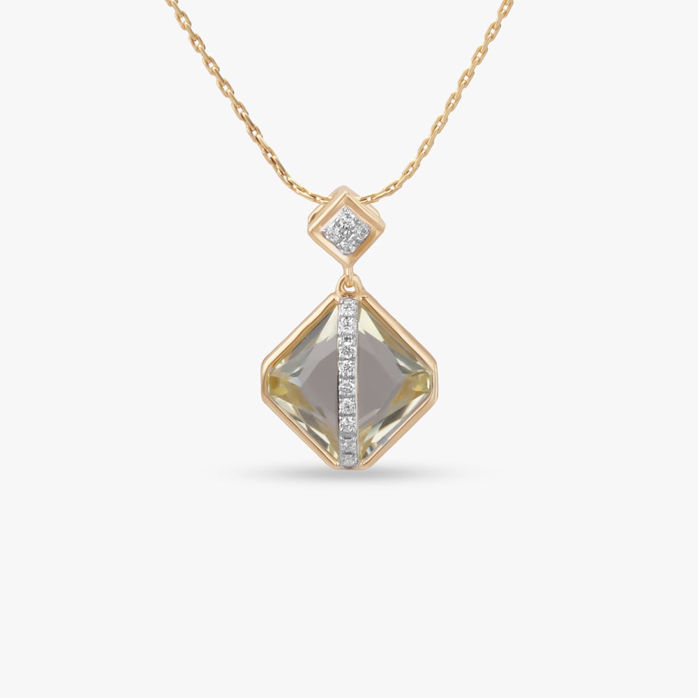 

Prism Line Diamond Pendant