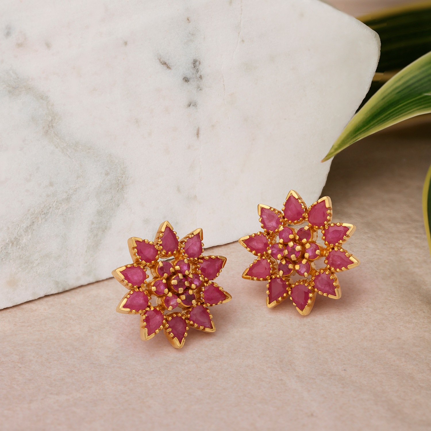 Tanishq stone earrings hotsell