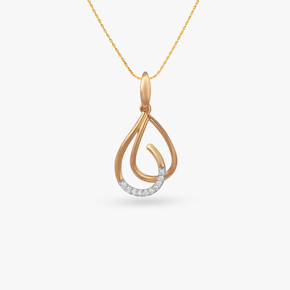 

Inner Arc Diamond Pendant