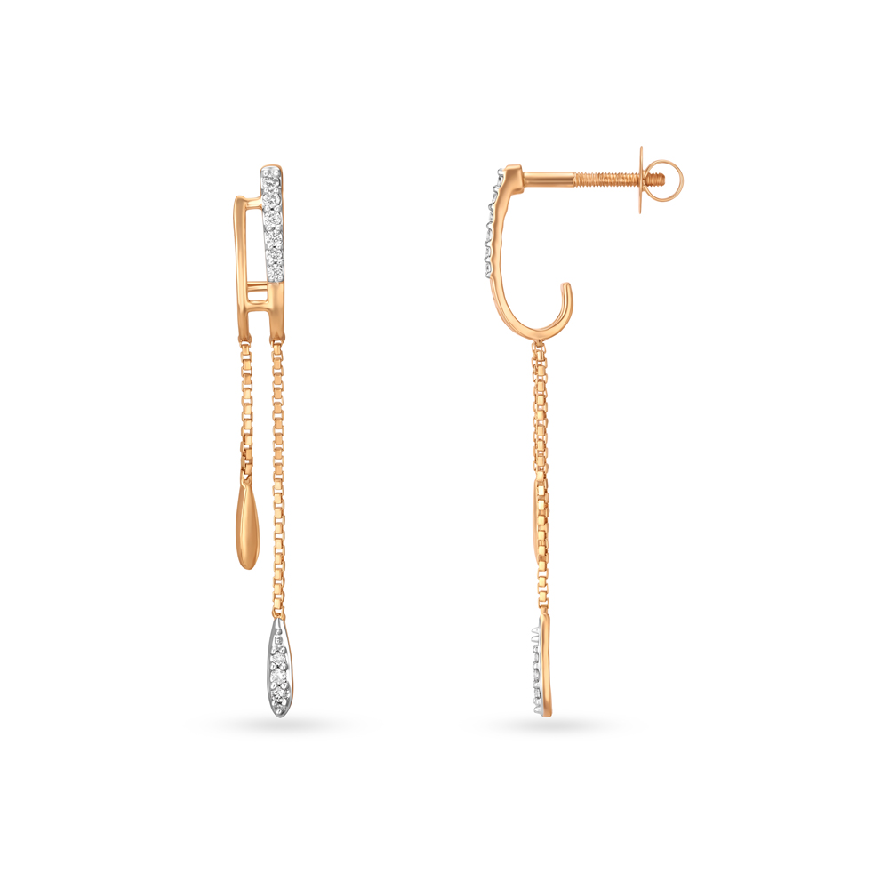 Flawless Diamond Drop Earrings,,hi-res image number null