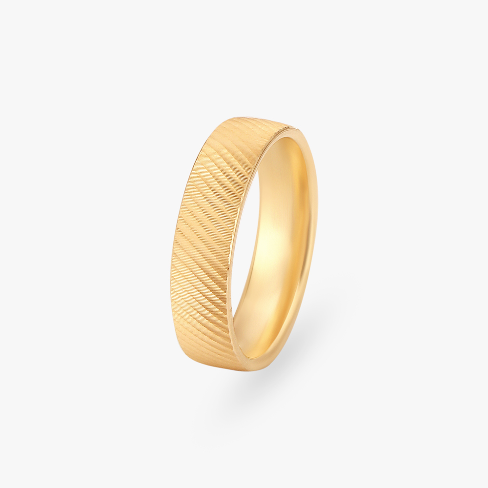 Silken Glow Textured Finger Ring,,hi-res image number null