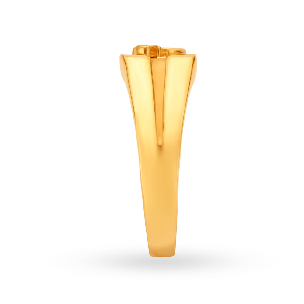 Auspicious 22 Karat Gold Finger Ring,,hi-res image number null