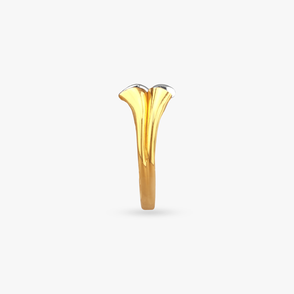 Twist Form Gold Ring,,hi-res image number null