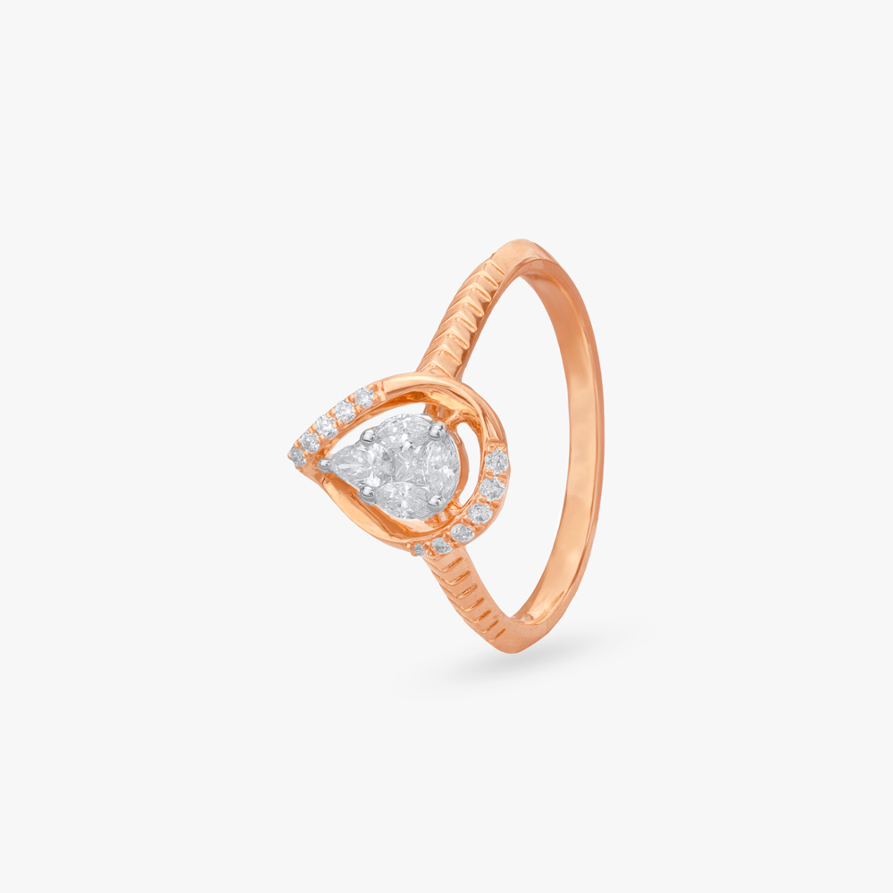 

Sweet Glimmer Diamond Finger Ring