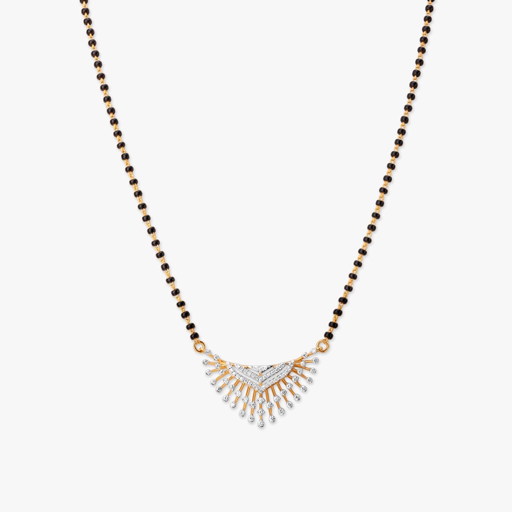 Dazzling Radiance Diamond Mangalsutra,,hi-res image number null