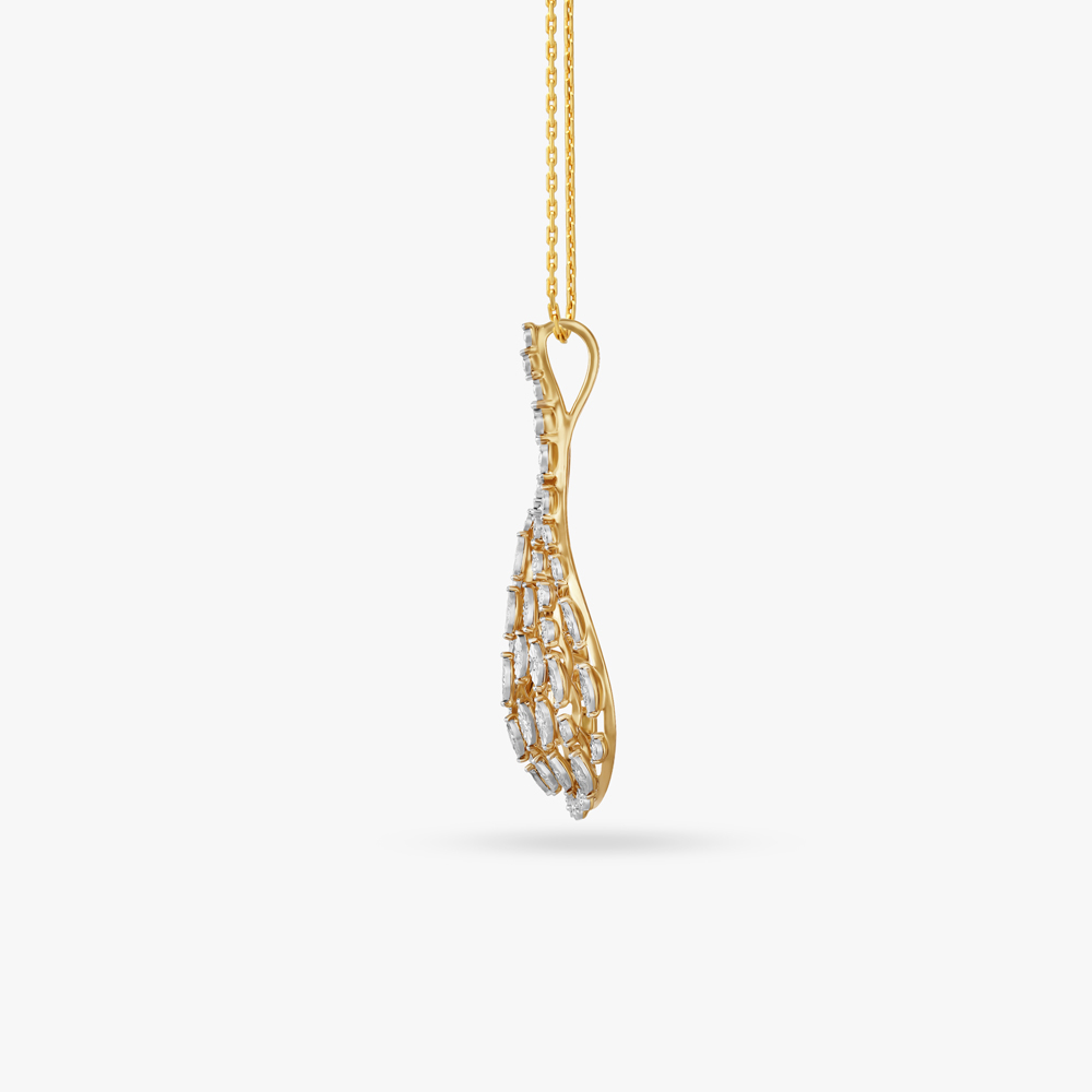 Graceful Diamond Pendant and Earrings Set,,hi-res image number null