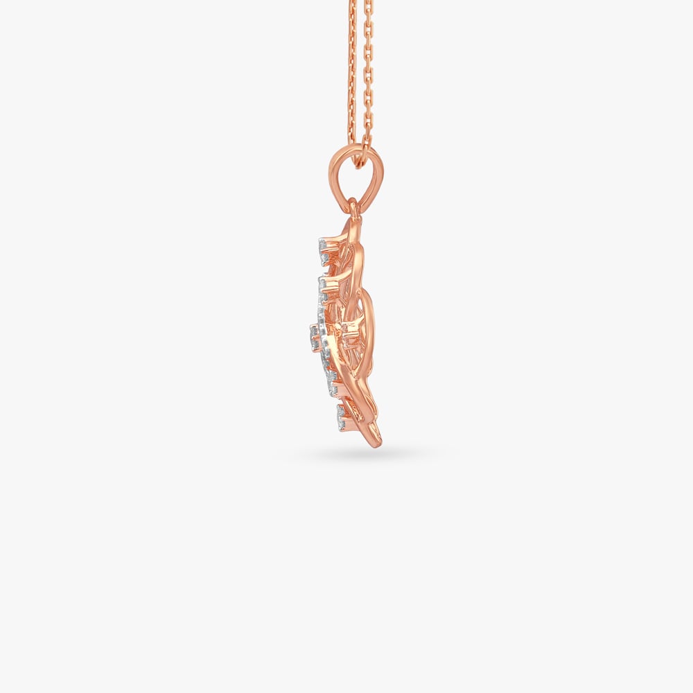 Regal Lattice Diamond Pendant,,hi-res image number null