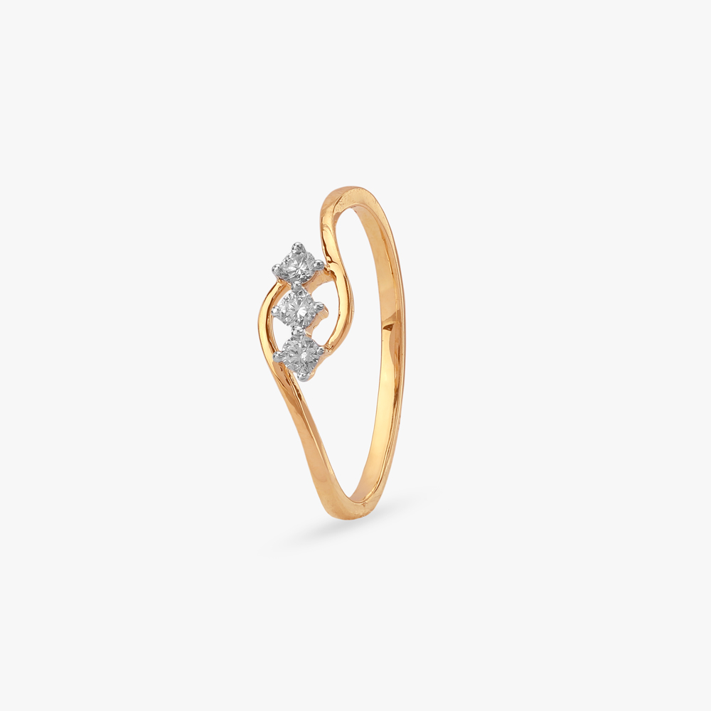 

Split Shine Diamond Ring