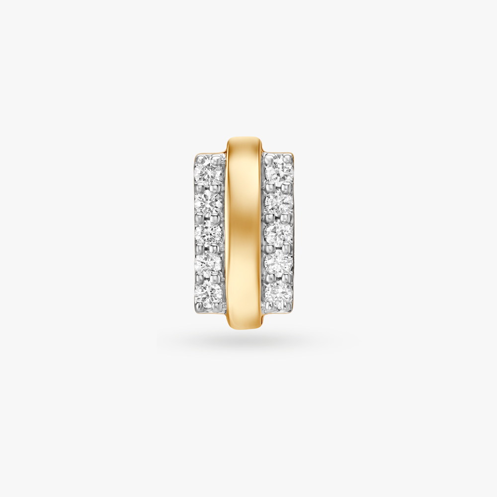 Classy Diamond Stud Earring For Men,,hi-res image number null