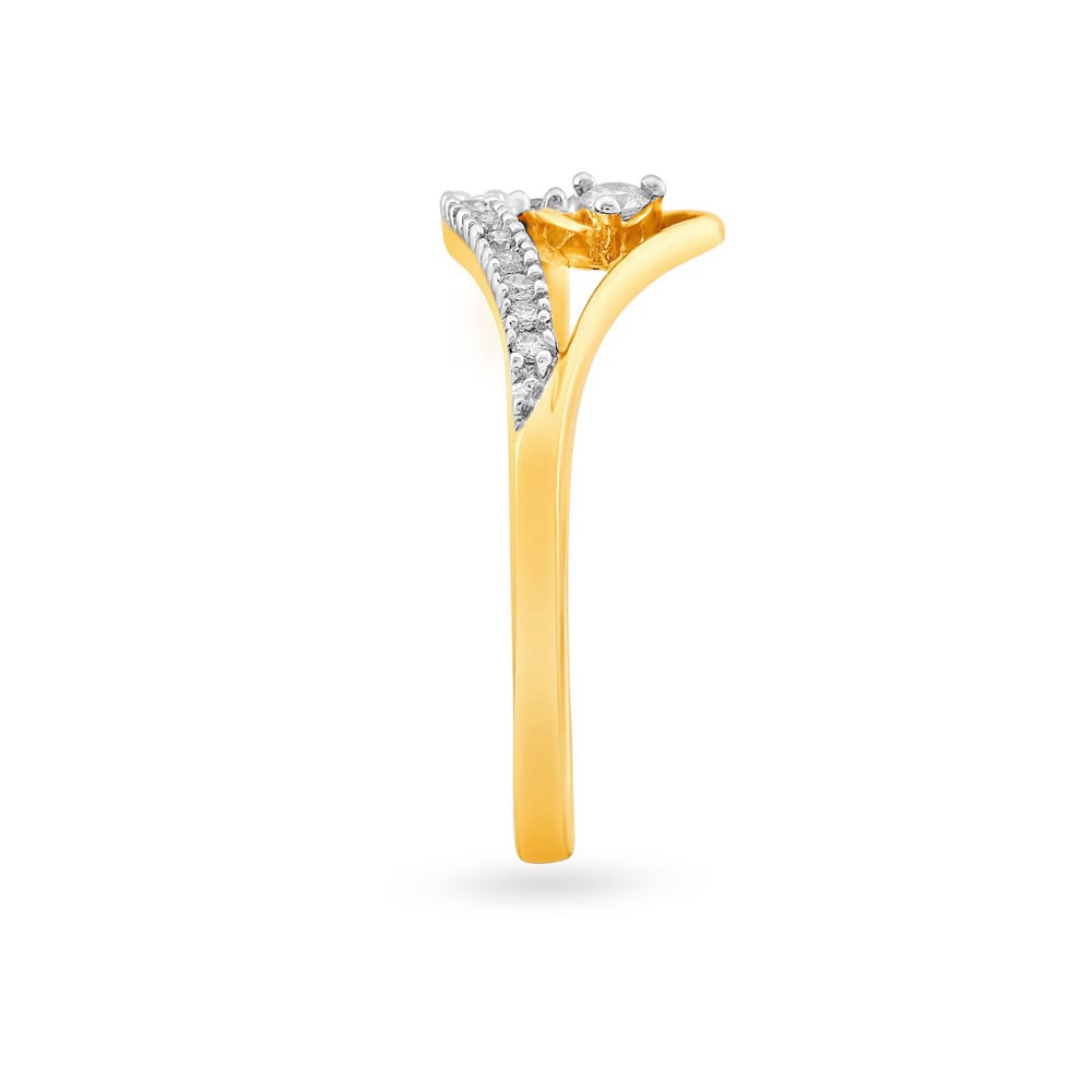 Heartfelt Diamond Finger Ring,,hi-res image number null