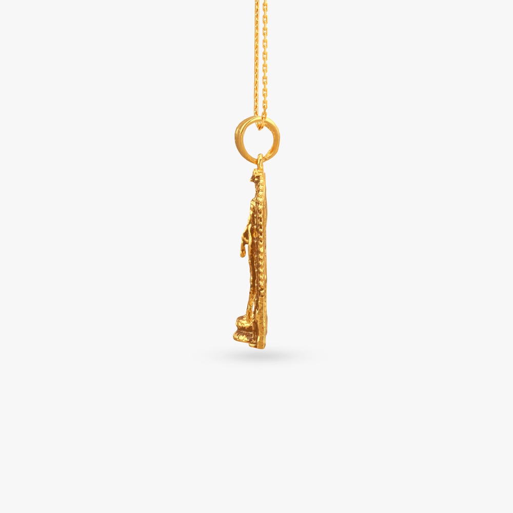 

Temple Arch Gold Pendant