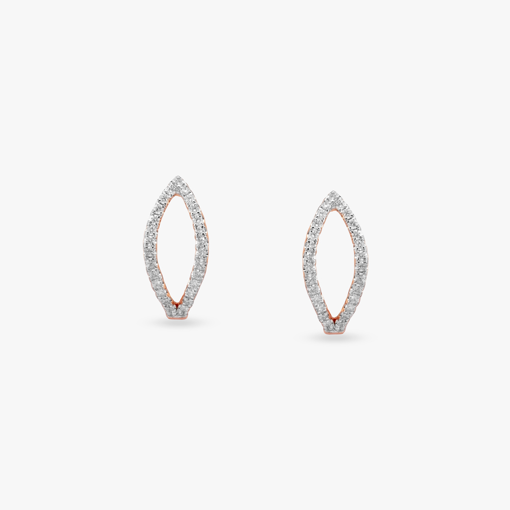 Halo Swing Diamond Hoop Earrings,,hi-res image number null