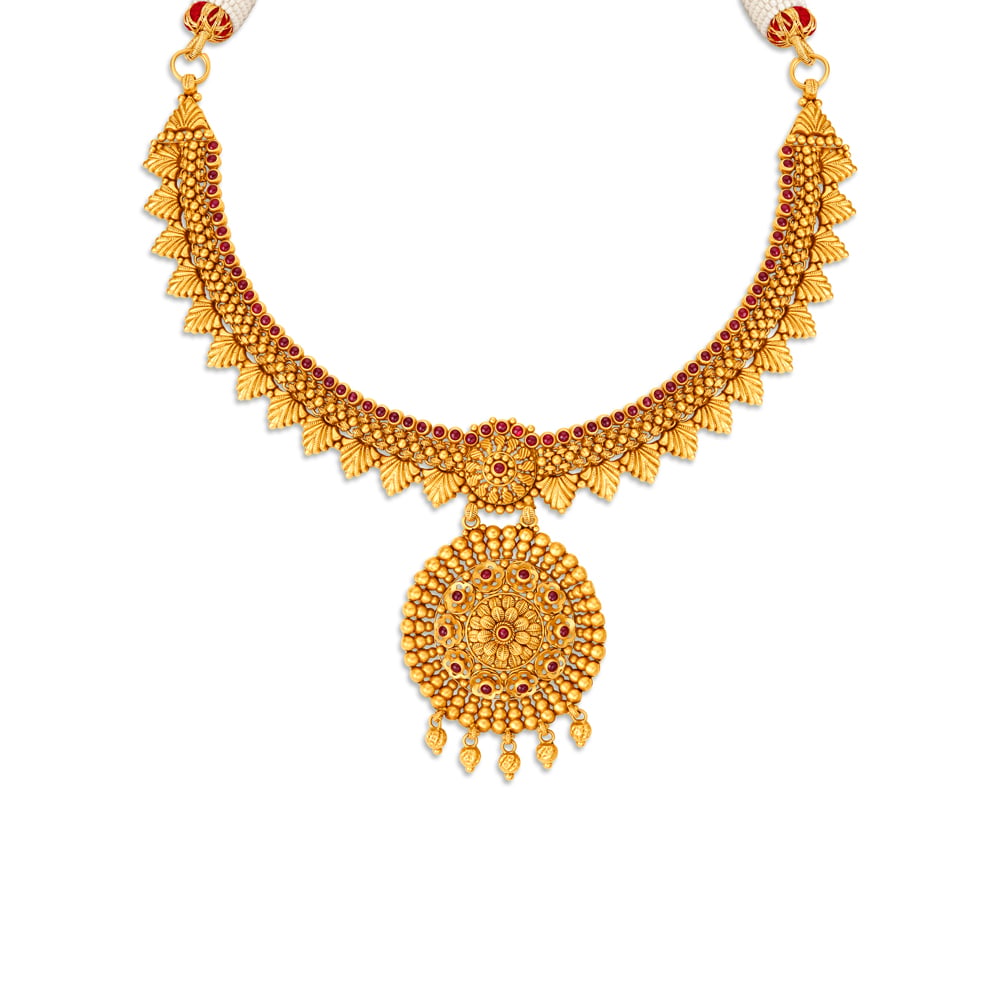 Divine Kemp Set Gold Necklace,,hi-res image number null