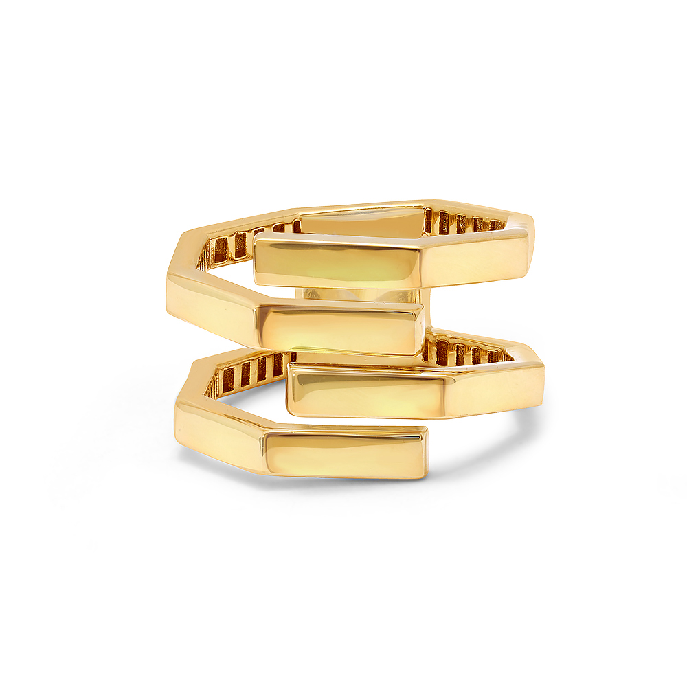 Urban Orbit Gold Ring,,hi-res image number null