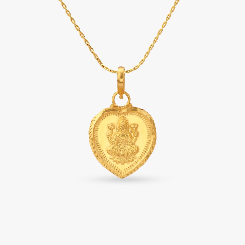 

Shree Lakshmi Gold Pendant