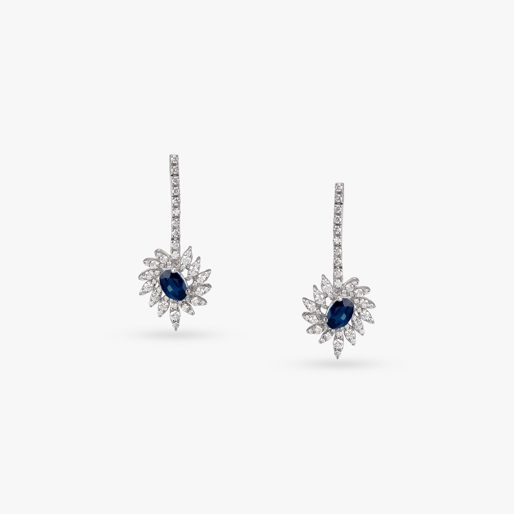 Opulent Twilight Bloom Diamond Necklace Set,,hi-res image number null