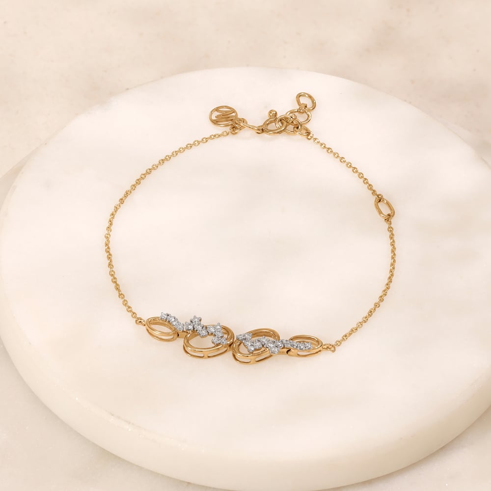 Scattered Harmony Diamond Bracelet,,hi-res image number null