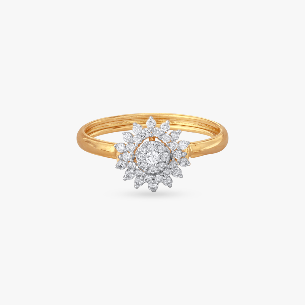 Sunlit Bloom Diamond Ring,,hi-res image number null