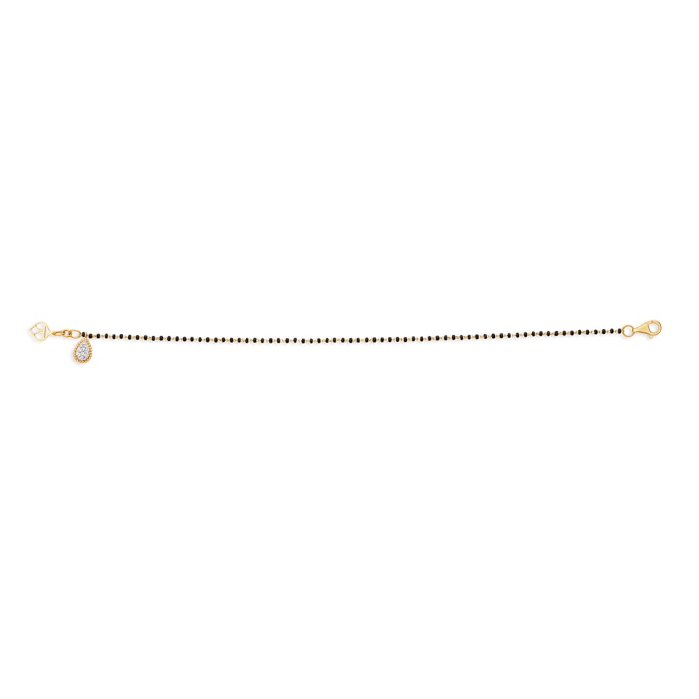 Kavita Mangalsutra Bracelet studded with Diamonds,,hi-res image number null