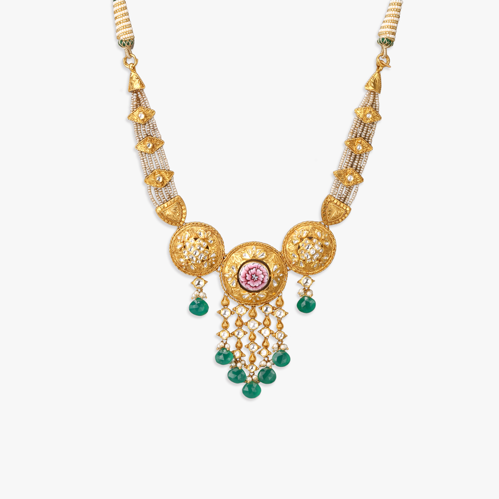 Dual Majesty Reversible Gold Necklace Set,,hi-res image number null