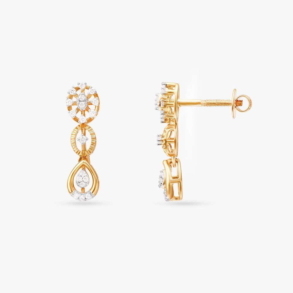 Divine Floral Diamond Necklace Set,,hi-res image number null