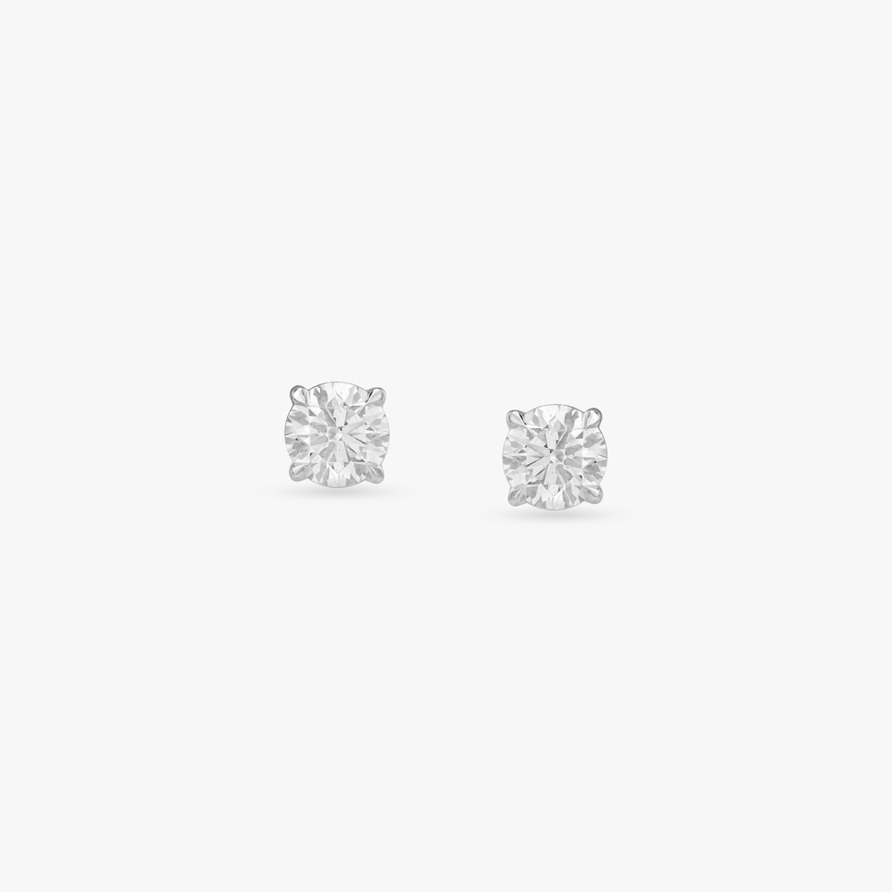 

Eternal Glow Solitaire Stud Earrings