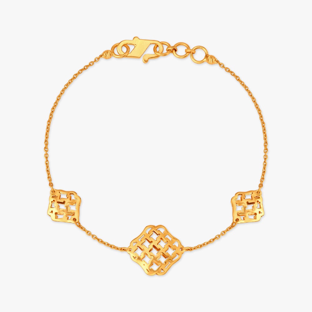 Simple Geometric Bracelet,,hi-res image number null