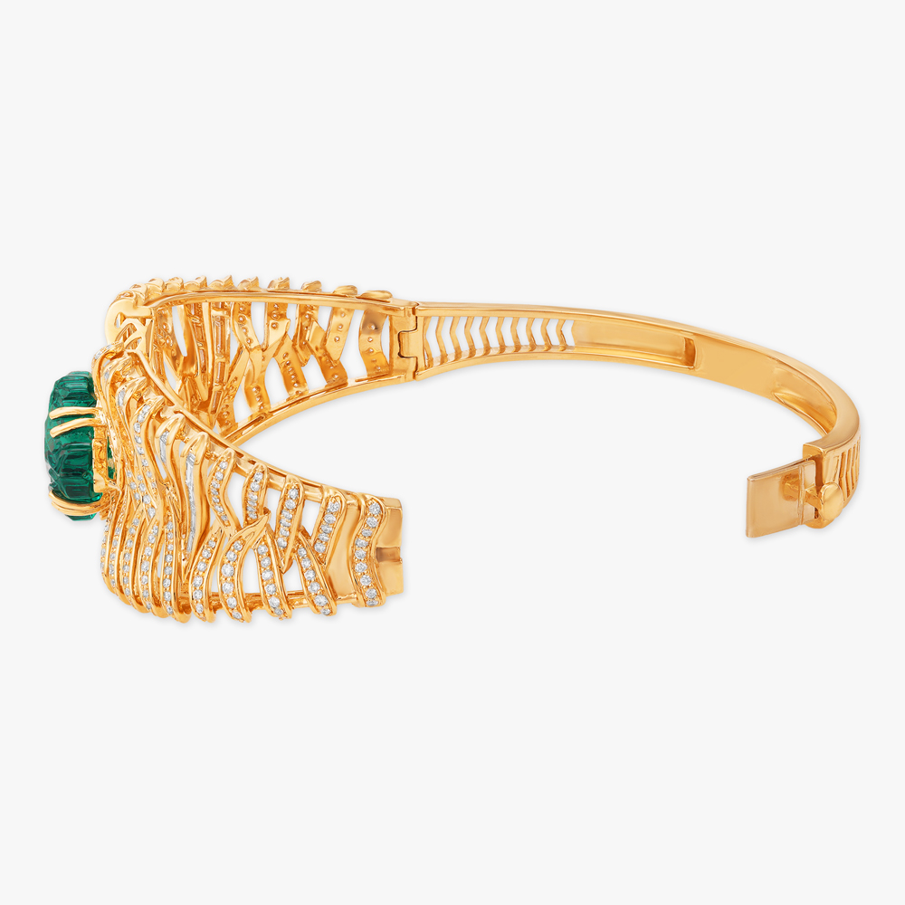 Forest's Embrace Diamond Bangle,,hi-res image number null