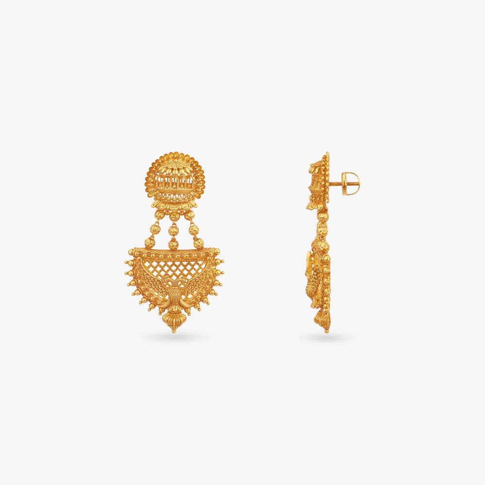 Tales of Mriganka Gold Necklace Set,,hi-res image number null