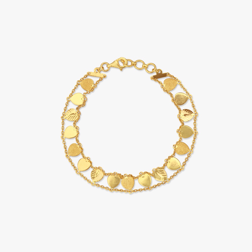 

Layered Coin Gold Bracelet