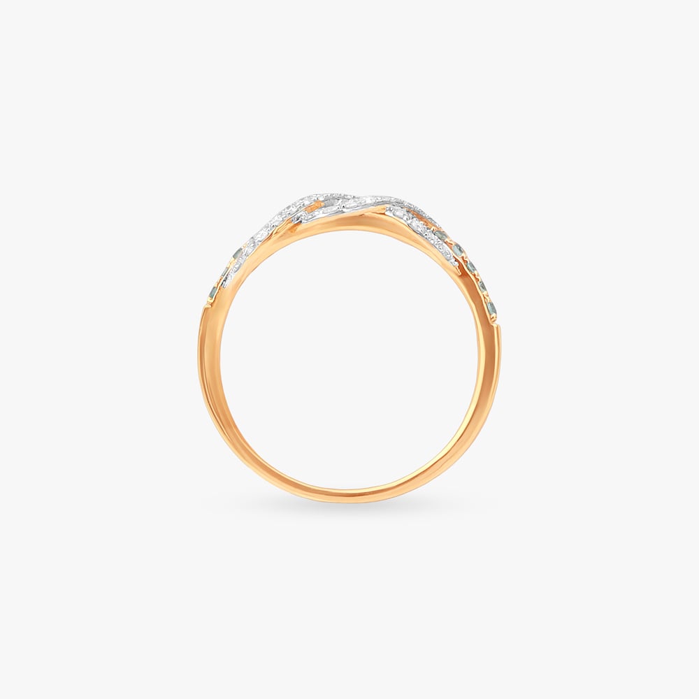 Endless Weave Diamond Ring,,hi-res image number null