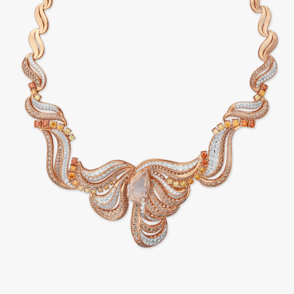 Sunveil Flow Diamond Necklace Set,,hi-res image number null