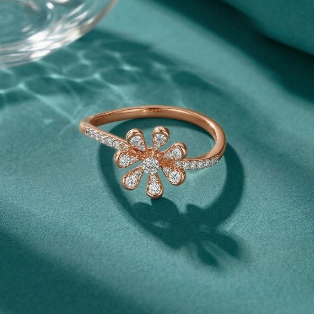 

Floral Delight Diamond Ring