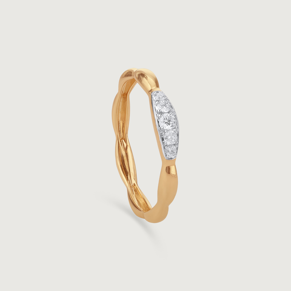 Ethereal Twist Diamond Ring,,hi-res image number null