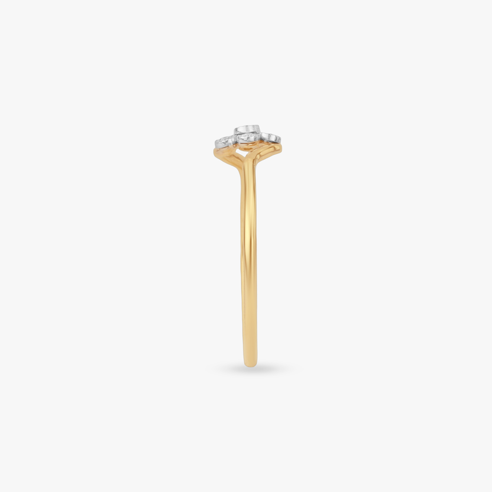 Wave Bloom Diamond Ring,,hi-res image number null