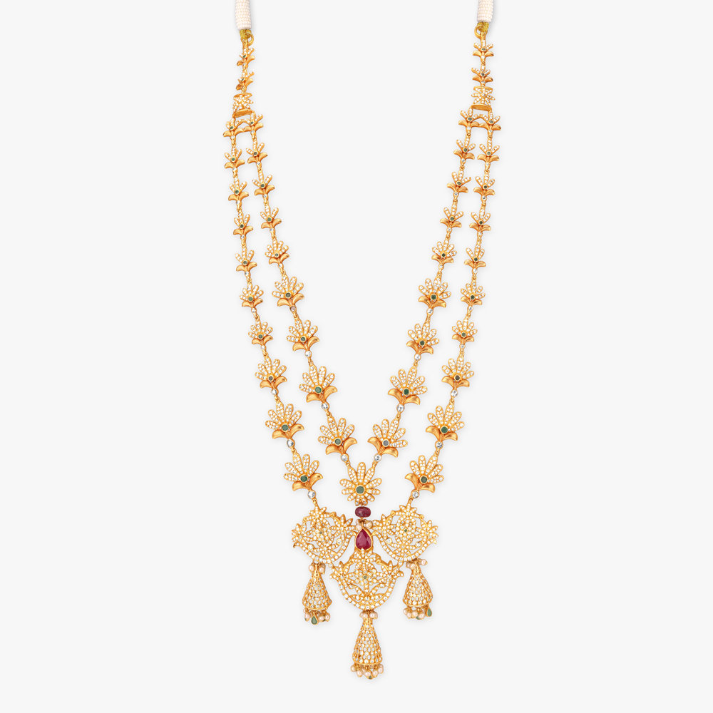 Jasmine Symphony Gold Haaram,,hi-res image number null