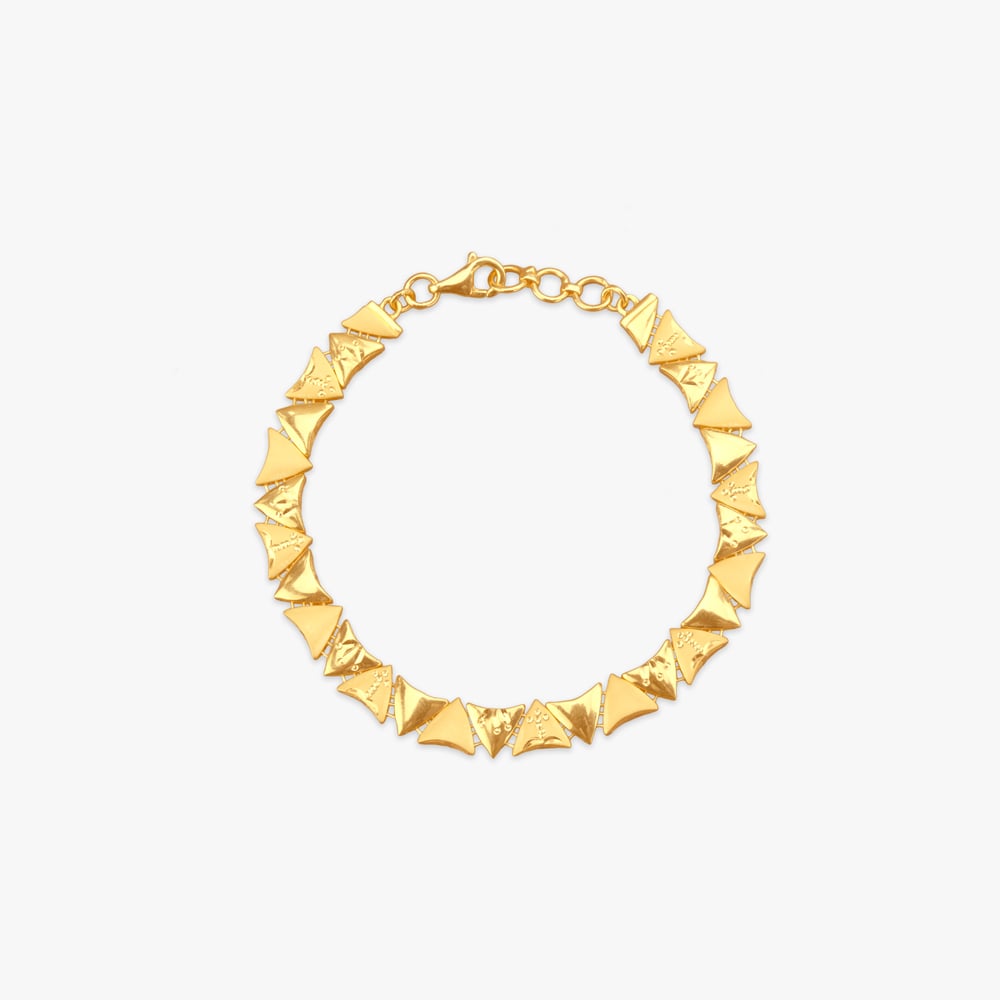 

Triad Gleam Gold Bracelet