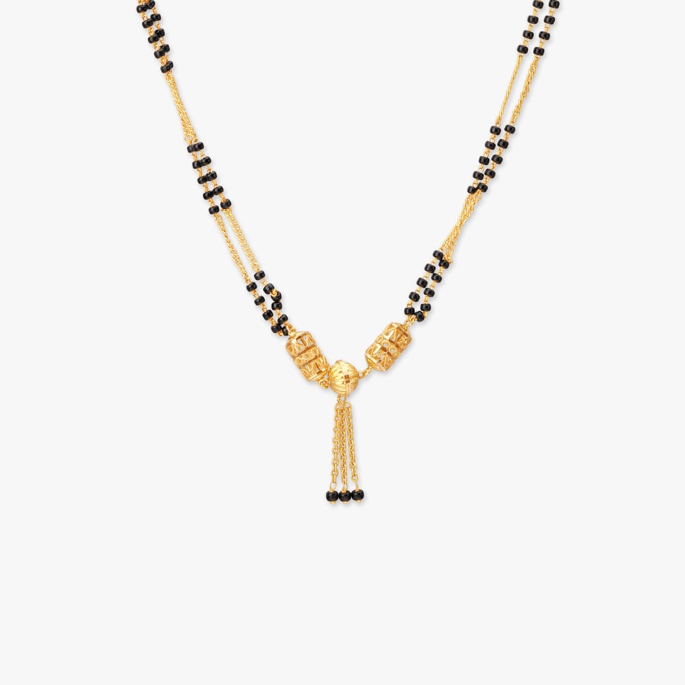 

Heritage Tassel Gold Mangalsutra