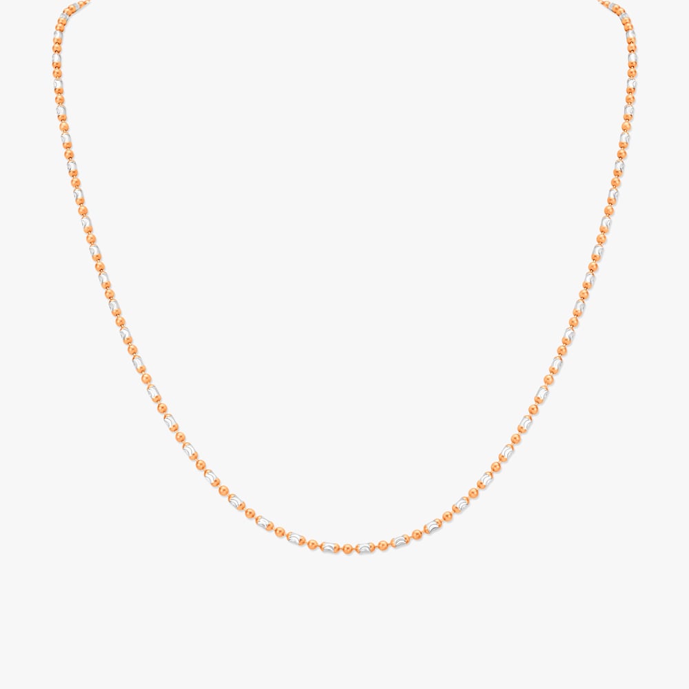 Graceful Geometric Gold Chain,,hi-res image number null