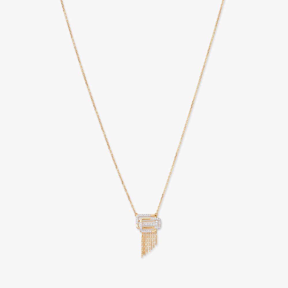 Elegant Tiers Diamond Necklace,,hi-res image number null