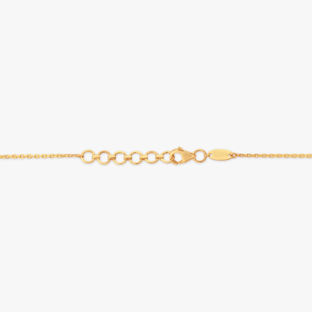Flowing Flora Gold Necklace Set,,hi-res image number null