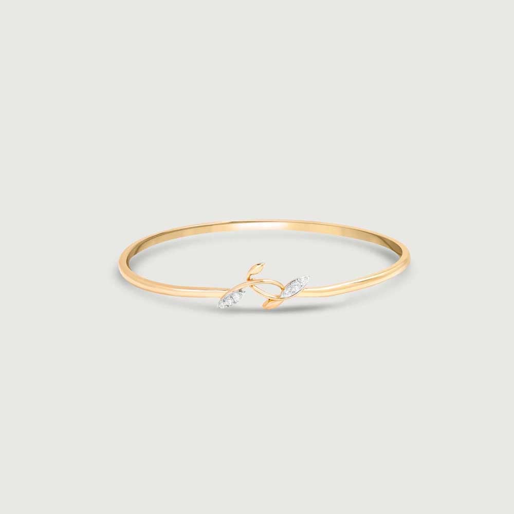 Dreamy Sprout Diamond Bangle,,hi-res image number null