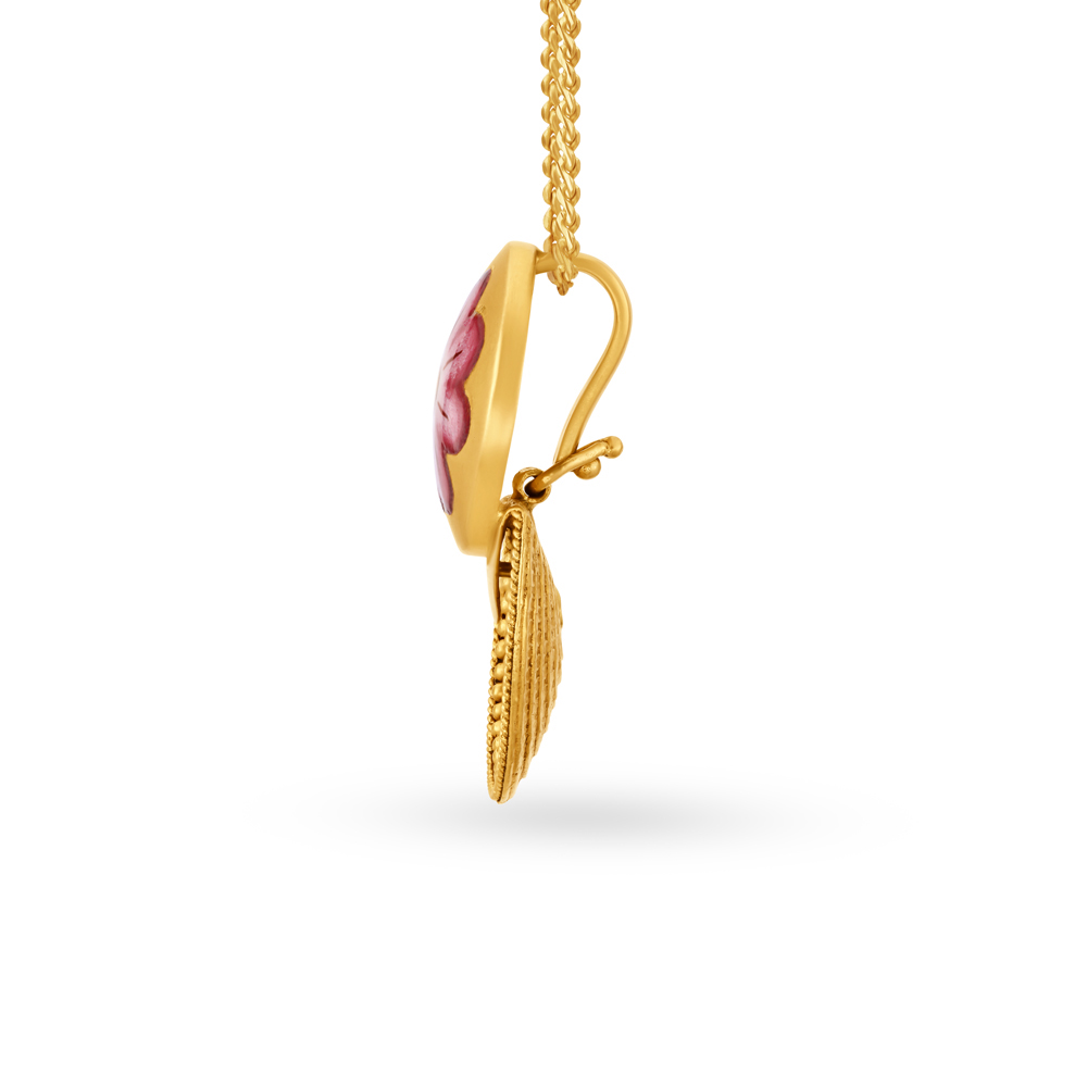 Captivating Abstract Pendant and Earrings Set,,hi-res image number null