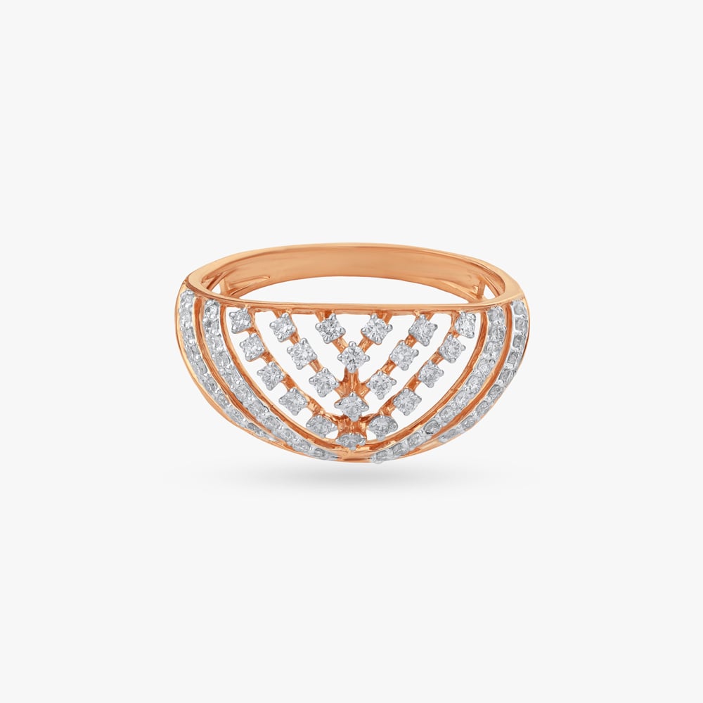 Radiant Waves Diamond Ring,,hi-res image number null